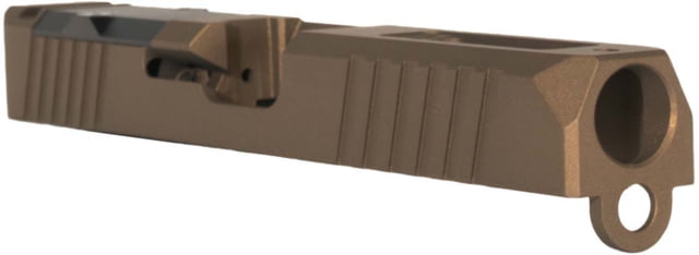Stiffler Manufacturing 9mm Luger Glock 17 Turbo Pistol Slide Gen 1-3 Burnt Bronze - Stiffler Manufacturing