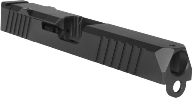 Stiffler Manufacturing 9mm Luger Glock 17 Zoom Pistol Slide Gen 1-3 Graphite Black - Stiffler Manufacturing