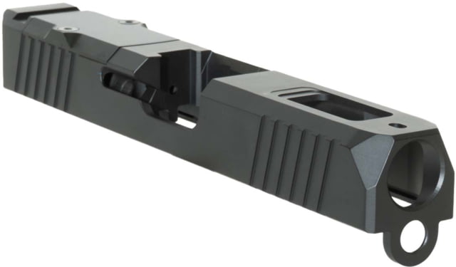 Stiffler Manufacturing 9mm Luger Glock 19 Turbo Pistol Slide Gen 1-3 Graphite Black - Stiffler Manufacturing