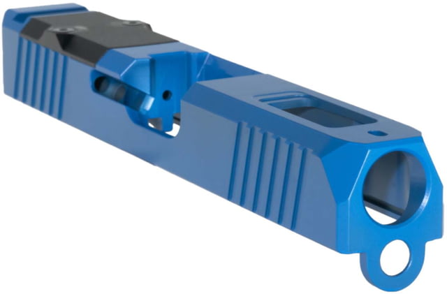 Stiffler Manufacturing 9mm Luger Glock 19 Turbo Pistol Slide Gen 1-3 NRA Blue - Stiffler Manufacturing