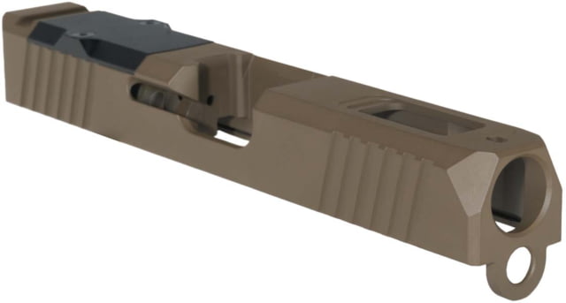 Stiffler Manufacturing 9mm Luger Glock 19 Turbo Pistol Slide Gen 1-3 FDE - Stiffler Manufacturing