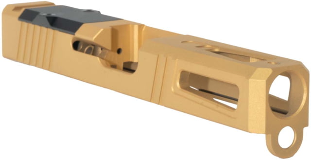 Stiffler Manufacturing 9mm Luger Glock 19 Viper Pistol Slide Gen 1-3 Gold - Stiffler Manufacturing