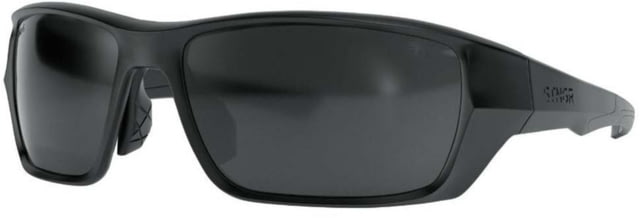 STNGR Alpine Ballistic Sunglasses Matte Black/Smoke Medium/Large
