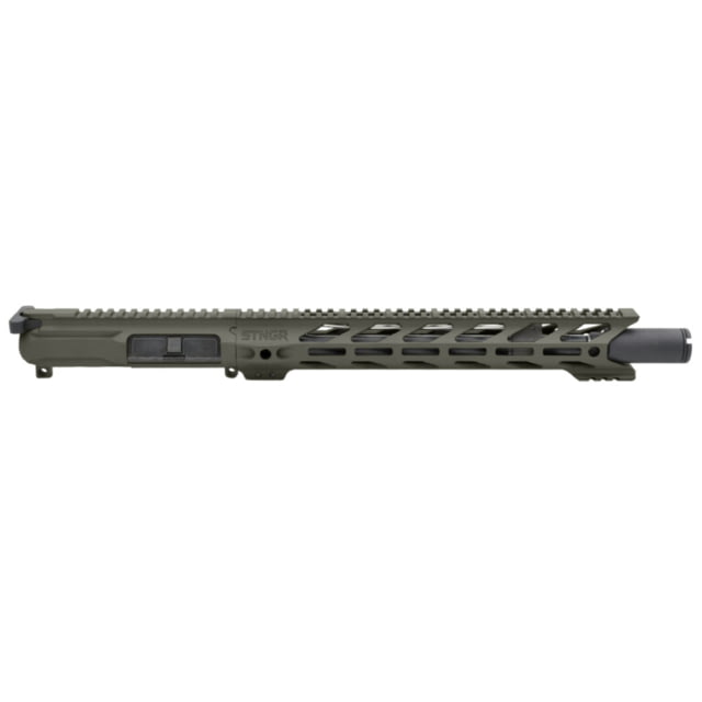 STNGR AR-15 5.56 NATO 11.5in M-LOK Complete Upper w/13.5in HWK Handguard BCG & CH OD Green Cerakote - Stngr