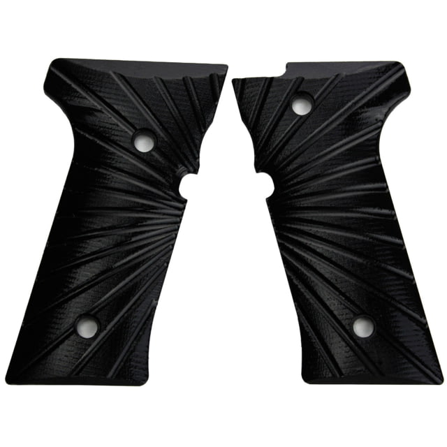 Stoner CNC Beretta Vertec and M9A3 Starburst G10 Gun Grips Fits Vertec and M9A3 Series Black - Stoner Cnc