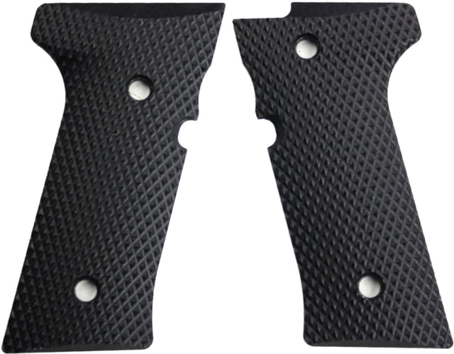 Stoner CNC Beretta Vertec and M9A3 Super Aggressive G10 Gun Grips Fits Vertec and M9A3 Series Black - Stoner Cnc