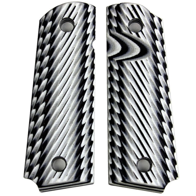 Stoner CNC Browning 1911-22 Cross Hatch G10 Gun Grips fit 1911-22 and .380 Auto 85percent Frame Arctic Camo - Stoner CNC