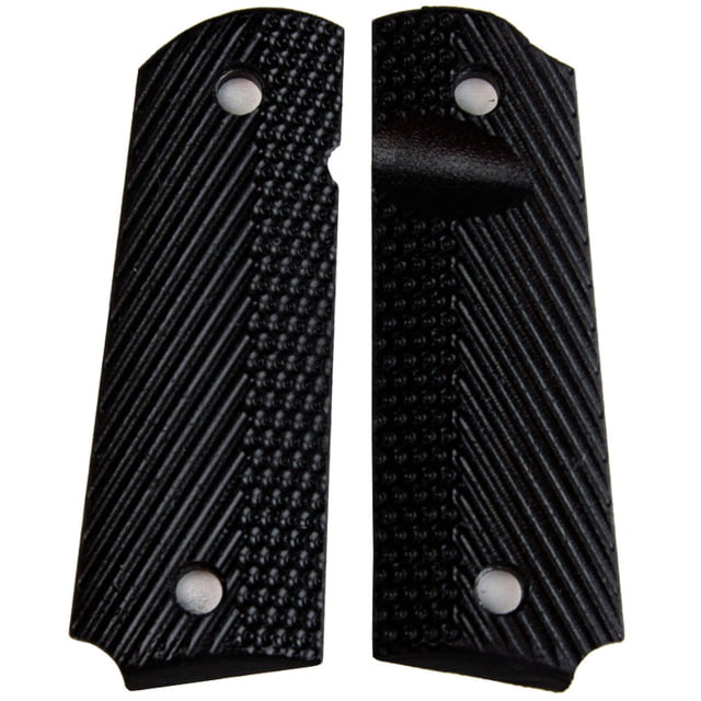 Stoner CNC Browning 1911-22 Slash and Burn G10 Gun Grips fit 1911-22 and .380 Auto 85percent Frame Midnight Black - Stoner CNC
