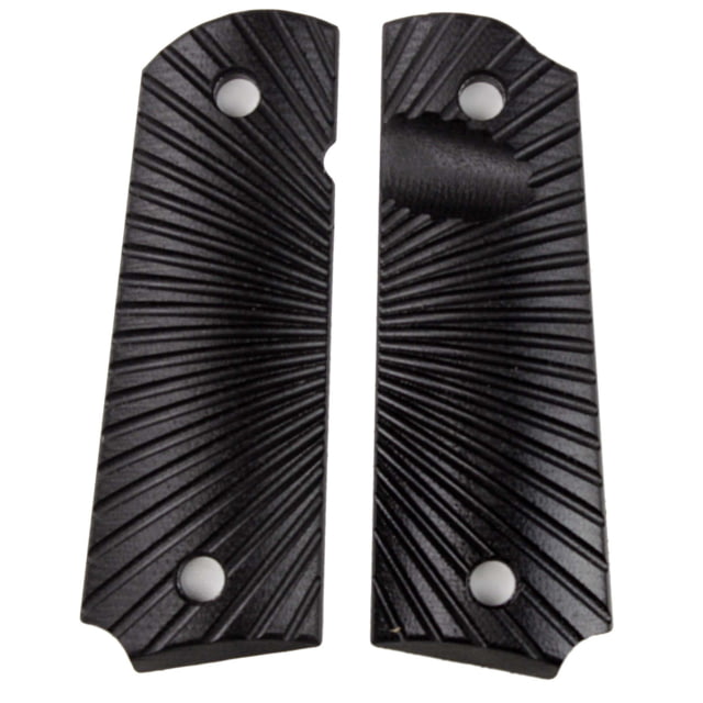 Stoner CNC Browning 1911-22 Starburst G10 Gun Grips fit 1911-22 and .380 Auto 85percent Frame Black - Stoner CNC