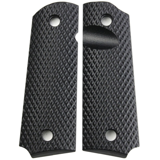 Stoner CNC Browning 1911-22 Super Aggressive G10 Gun Grips fit 1911-22 and .380 Auto 85percent Frame Midnight Black - Stoner CNC