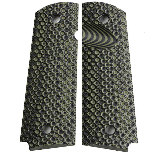Stoner CNC Golf Ball G10 Gun Grips fit Sig GSG OD Green Black SIG GSG-Magwell - Stoner Cnc
