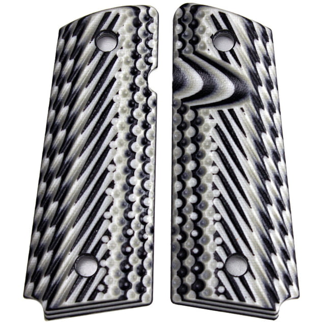 Stoner CNC Slash and Burn G10 Gun Grips fit Taurus PT1911 Arctic Camo PT1911-Magwell - Stoner Cnc