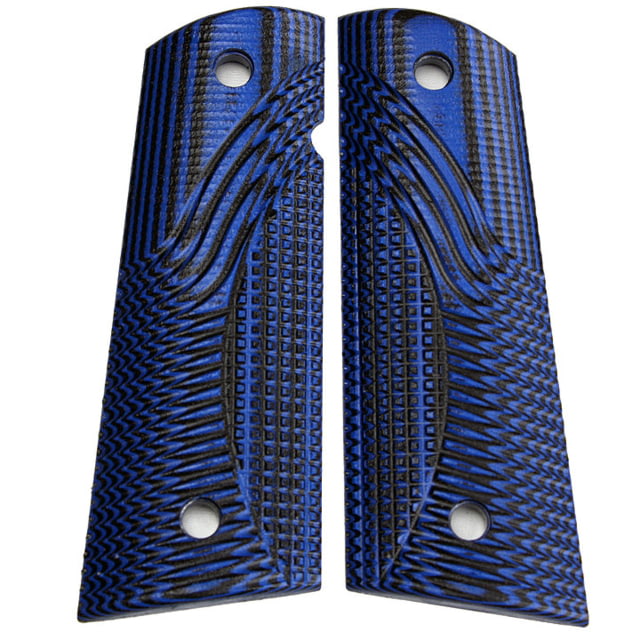 Stoner CNC Tactical Eclipse G10 Gun Grips fit  Full Size Blue Black  Full Size-Slim-Standard - Stoner Cnc