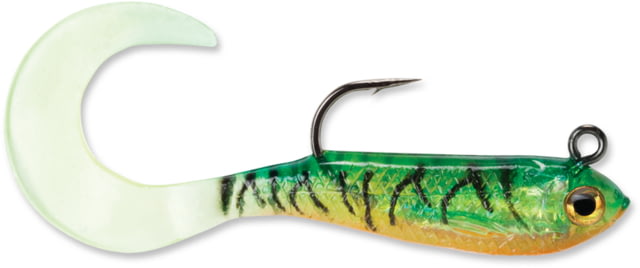 Storm WildEye Curl Tail Minnow 02 Soft Bait Fire Tiger