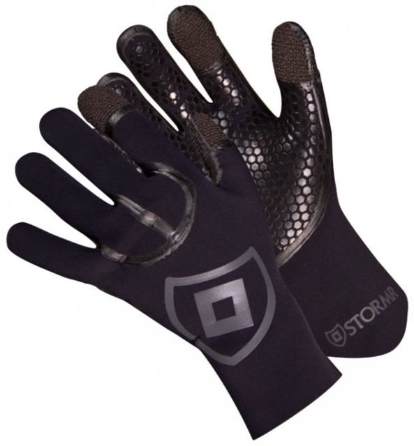 Stormr Cast Kevlar Neoprene Glove - Men's Black Extra Small - Stormr
