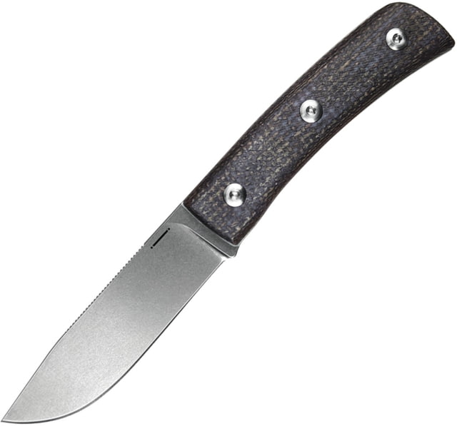 StraightLine EDC Buster Fixed Blade Burlap Mic STR8 - Straightline Edc