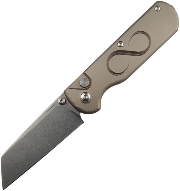 StraightLine EDC Rox Button Lock Aluminum STR8 - Straightline Edc
