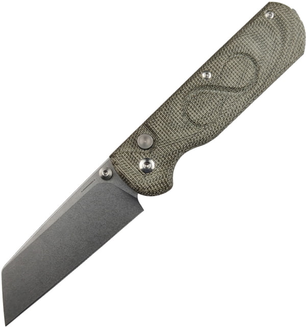 StraightLine EDC Rox Button Lock Green Mic STR8 - Straightline Edc