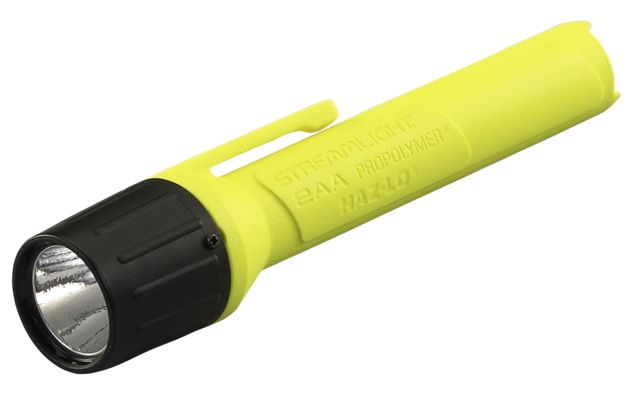 Streamlight 2Aa Propolymer Haz-Lo Flashlight Atex Rated 65 Lumen White Led 2 X Aa Battery Yellow - Streamlight