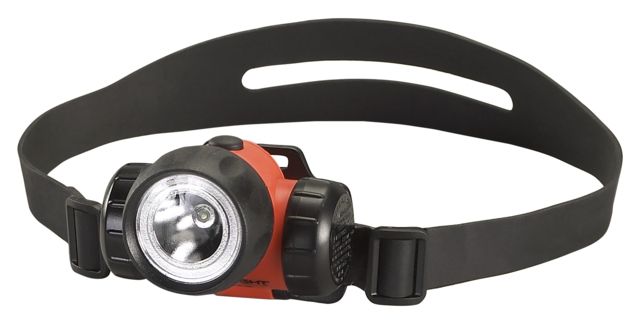Streamlight 3Aa Haz-Lo Headlamp Atex Rated 120 Lumen White Led 3 X Aa Battery Orange - Streamlight