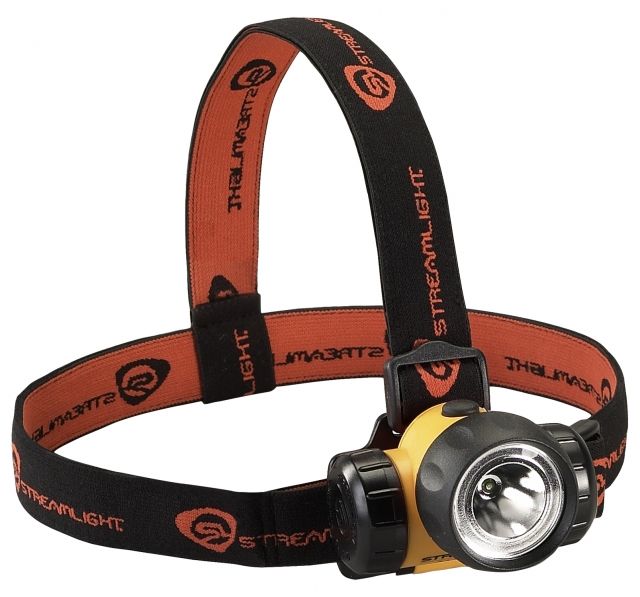Streamlight 3AA HAZ-LO LED Headlamp AA 120 Lumens Yellow - Streamlight