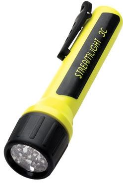 Streamlight 3C Propolymer LED Flashlight Blue LEDs Yellow - Streamlight