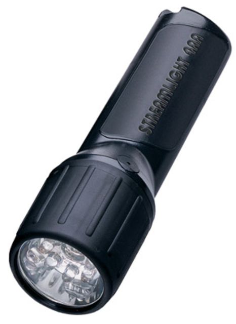 Streamlight 4AA Propolymer LED Flashlight White LEDs w/Batteries Black Blister Pack - Streamlight