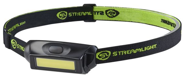 Streamlight Bandit Pro Headlamp 180 Lumen Chip On Board Led Usb Cord 61701 - Hat Clip Elastic Headstrap Black