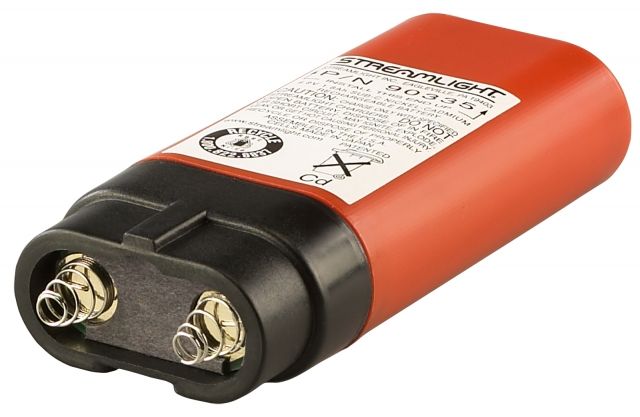 Streamlight Battery Pack Assembly - Orange Sleeve NiCad Battery - Streamlight