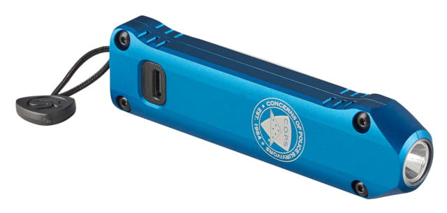 Streamlight C.O.P.S. Wedge XT Everyday Carry Lithium Polymer Cell 500 Lumens LED Flashlight Blue - Streamlight