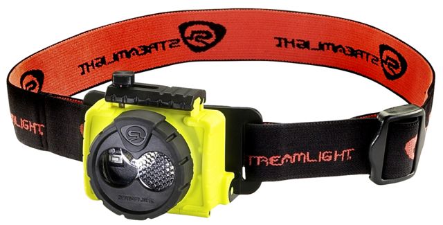 Streamlight Double Clutch Headlamp 125 Lumens 230V Usb Cord Yellow - Streamlight