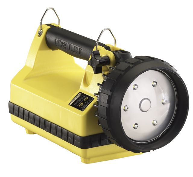 Streamlight E-Flood Litebox Rechargeable Lantern Standard System 615 Lumen Led 22061 -Iec Type C 230V Ac Charge Cord 12V Dc Mount Rack Yellow - Streamlight
