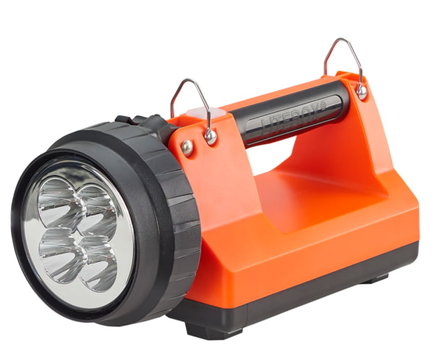 Streamlight E-Spot FireBox 1500 Lumen Rechargeable Lantern with Blue Taillight LEDs without Charger Orange - Streamlight