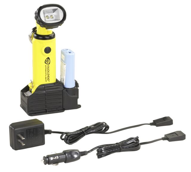 Streamlight Knucklehead Multi-Purpose Worklight 200 Lumen 240V AC/12V DC Steady Charge Yellow - Streamlight