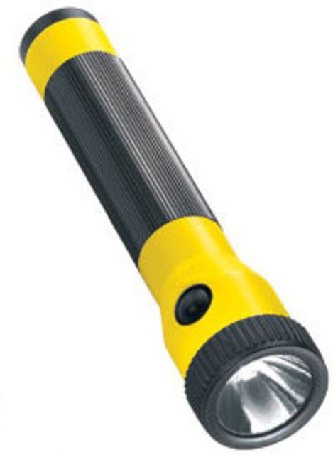 Streamlight Polystinger Rechargeable LED Flashlight Yellow w/ DC Steady Charger - Streamlight