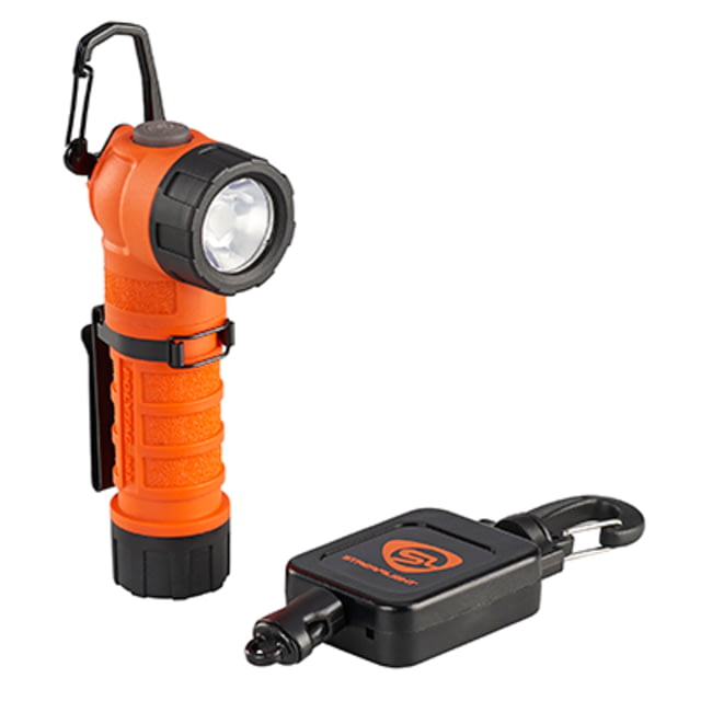 Streamlight Polytac 90x Usb - Sl-b26 Battery Pack - Orange W/ Gear Keeper - Streamlight