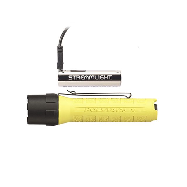 Streamlight Polytac X USB - 18650 Battery And USB Cord Yellow - Streamlight