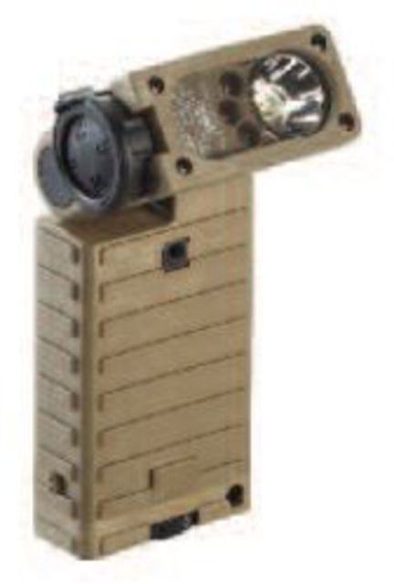 Streamlight Sidewinder Tactical Flashlight Military Model Coyote Tan Helmet Mount - C4 White Red Blue IR LEDs - Streamlight