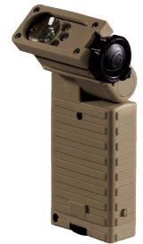 Streamlight Sidewinder Aviation Coyote Tan Flashlight w/Batteries - White C4 Green Blue IR LEDs - Streamlight
