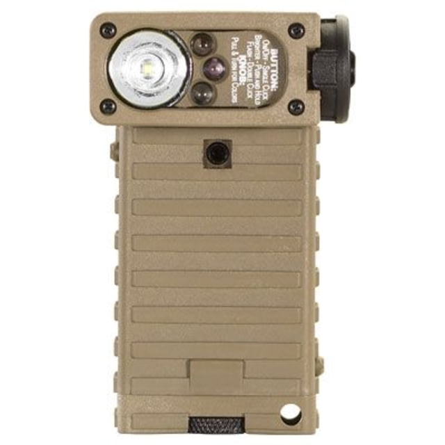 Streamlight Sidewinder LED Hands Free Flashlight Military Model White Red Blue IR LEDs Clam Coyote - Streamlight