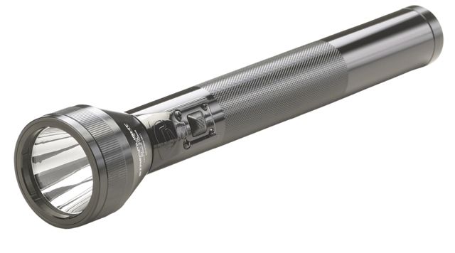 Streamlight Sl-20L Handheld Flashlight 350 Lumen White Led 22060 - 100V Ac Charge Cord 77375 - Nimh Battery Stick Black - Streamlight