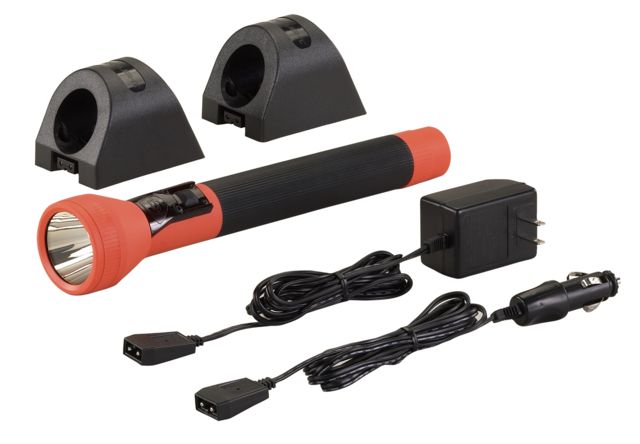 Streamlight SL-20LP Full Size Rechargeable LED Flashlight with NiMH 120V AC/DC 2 Sleeves Orange - Streamlight