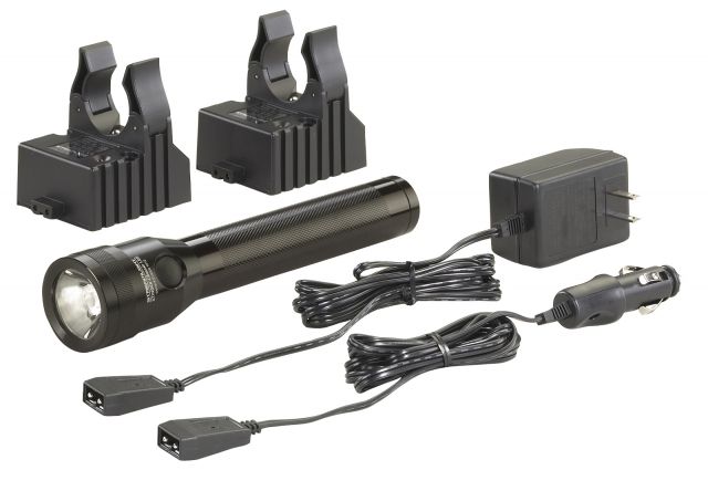 Streamlight Stinger Classic LED Flashlight - 120V AC/DC - 2 Holders NiCd - Streamlight