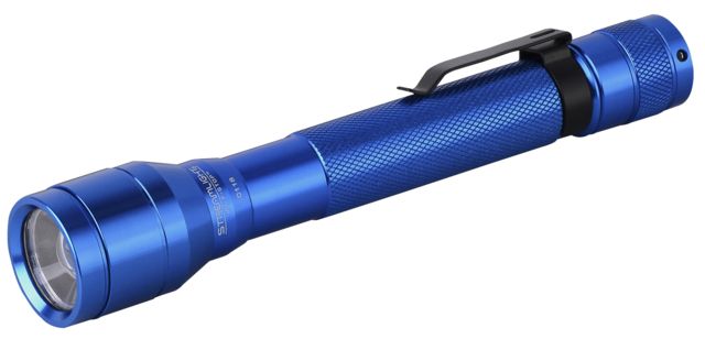 Streamlight Jr. F-Stop Flashlight 250 Lumen Flood/220 Lumen Spot White Led 2 X Aa Battery Clam Pack Blue - Streamlight