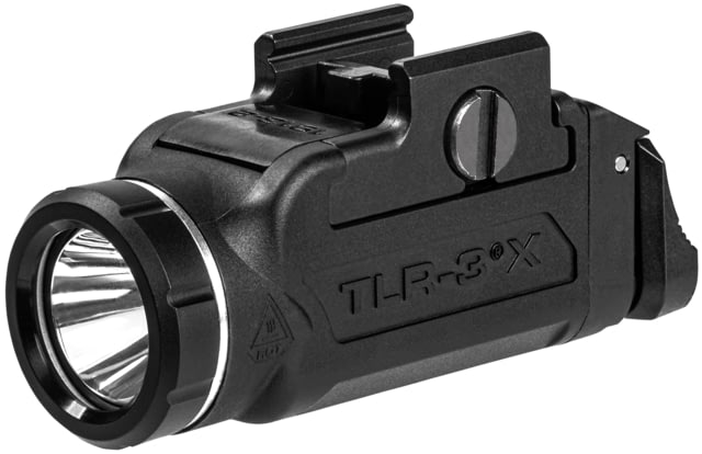Streamlight TLR-3X 500 Lumens LED Weapon Light CR123A Black G43X MOS48 MOSFN Reflex Black