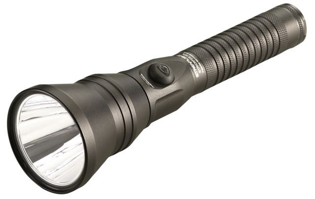 Streamlight Strion Ds Hpl Flashlight Rechargeable Dual Switch 700 Lumen White Led 230V Ac Charge Cord 12V Dc 2 Holders Black - Streamlight