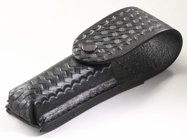 Streamlight Strion Series Leather Flashlight Pouch/Sheath - Basketweave Pattern - Streamlight
