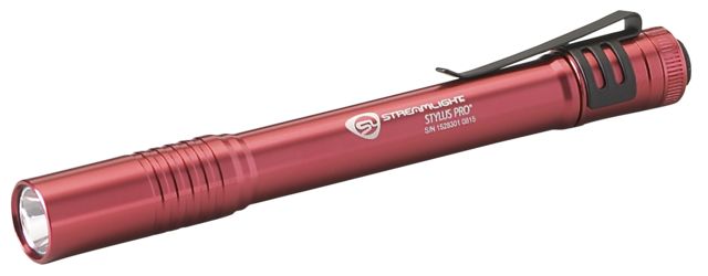 Streamlight Streamlight Stylus Pro 90 Lumens Penlight Red Blister Pack - $39.09 at Optics Planet