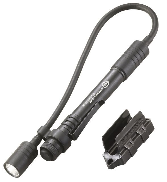 Streamlight Stylus Pro Reach LED Pen Light Black Clam Pack - Streamlight