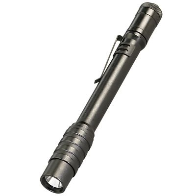 Streamlight Streamlight Stylus Pro USB Rechargeable Penlight Black with White LED USB with USB Cord Nylon Holster - $73.99 at Optics Planet